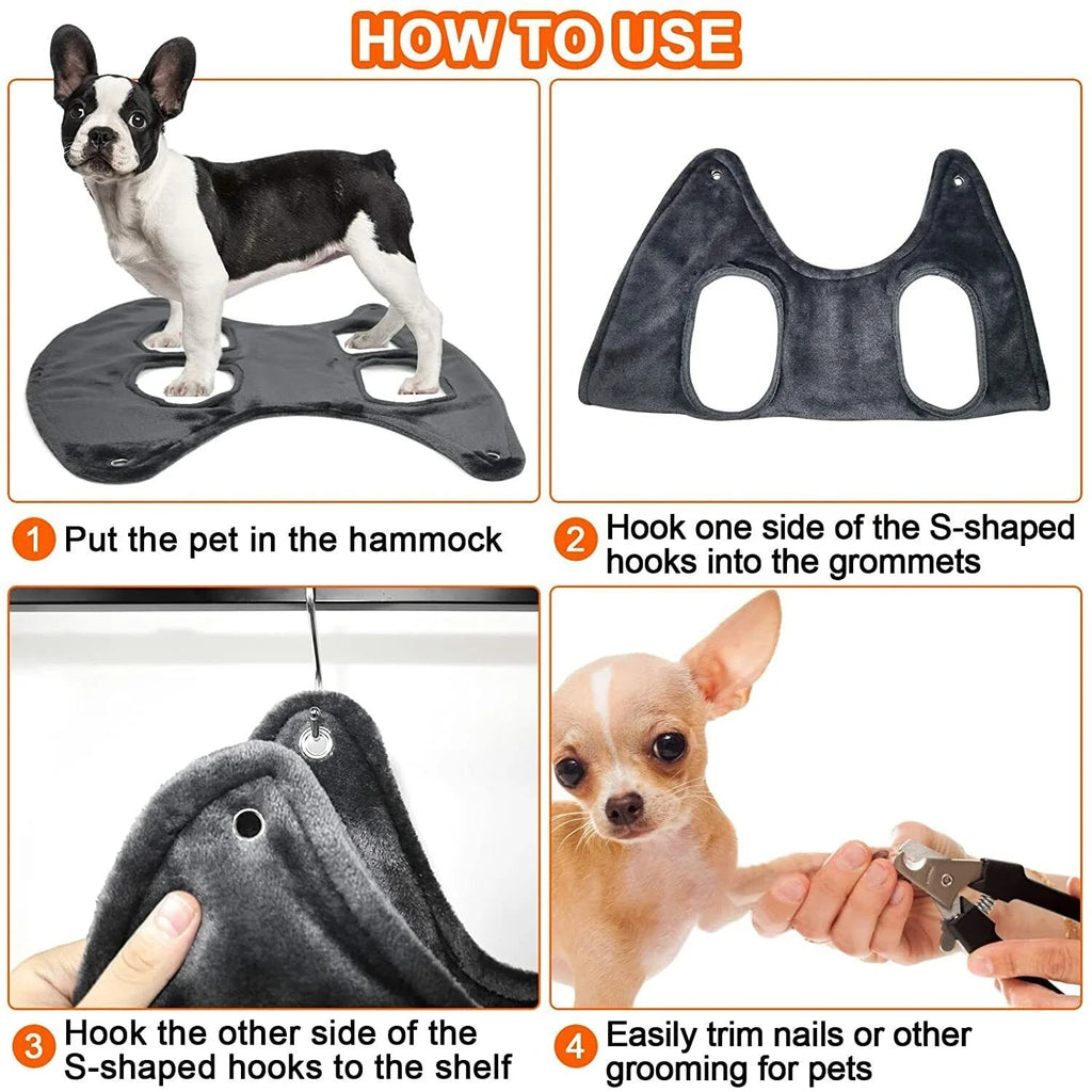 Pet Grooming Hammock Harness