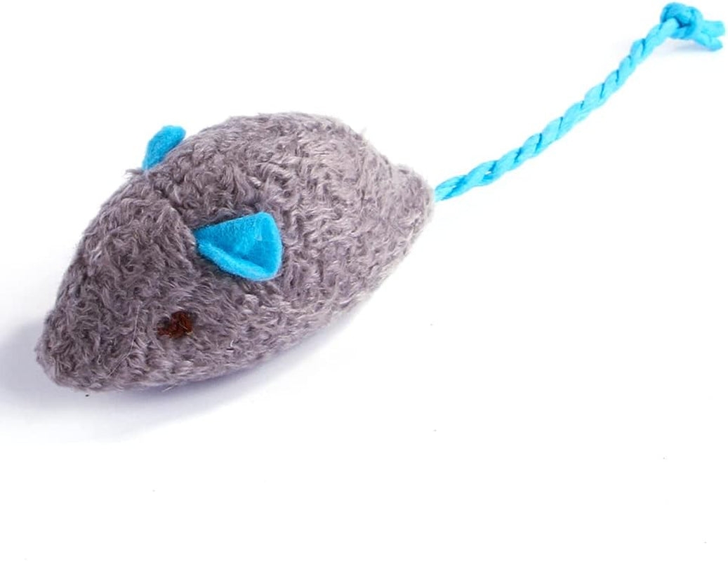 Plush Mouse Cat Toys, 3 Pack