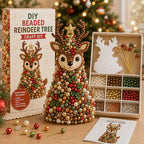 Animal-Themed Beaded Christmas Tree DIY Kit