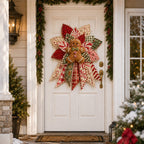 🎄 Festive Quilted Christmas Door Hanging DIY Sewing Kit