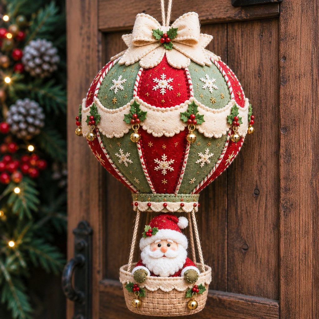 Christmas Hot Air Balloon Hanging DIY Kit