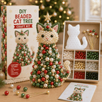 Animal-Themed Beaded Christmas Tree DIY Kit
