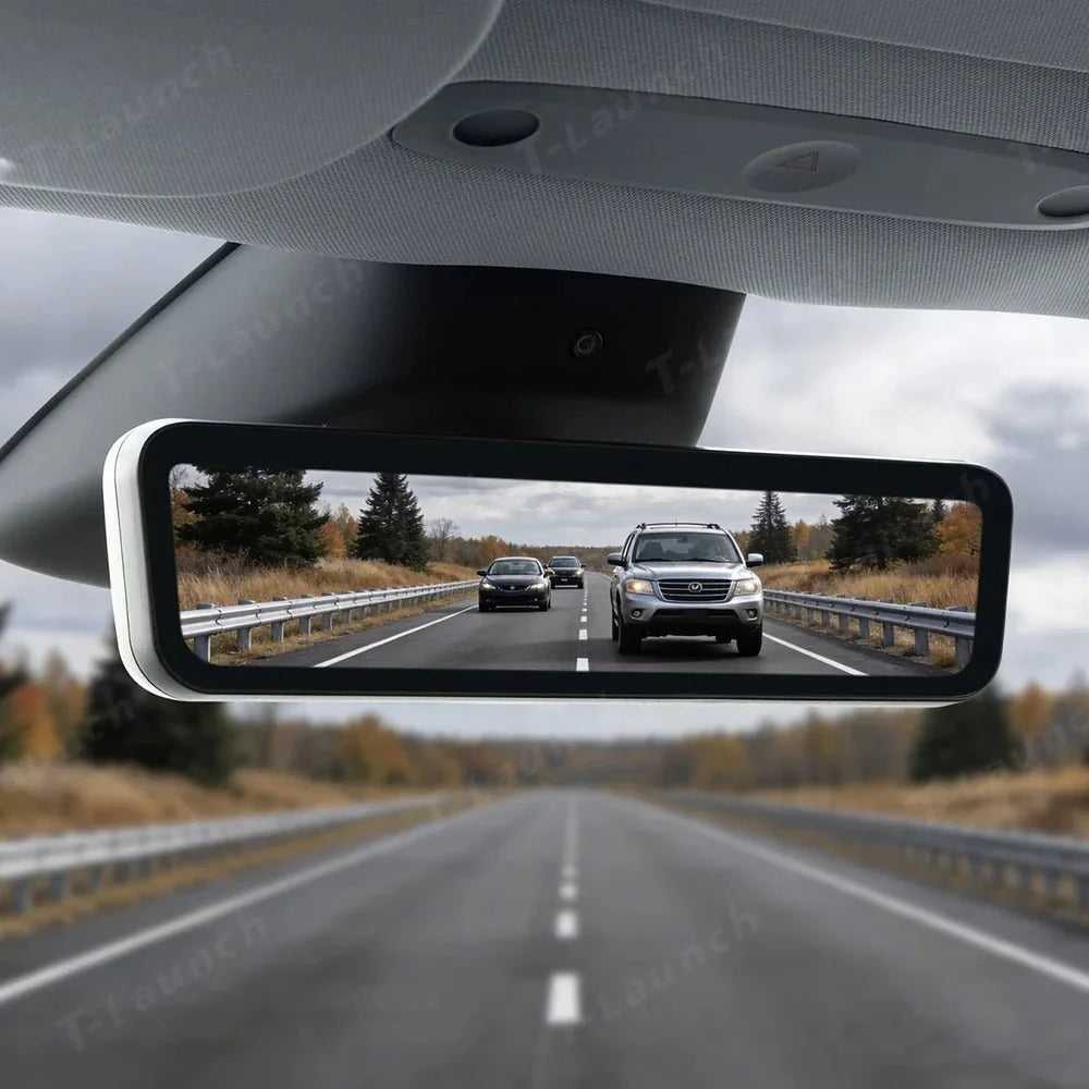 9.2" Integrated Streaming Rearview Mirror Dash Cam for Tesla Model 3 / Model Y (2021–2026)