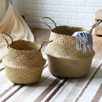 1Handwoven Decorative Storage Basket Miroken