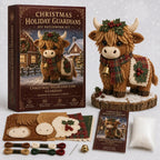 Beginner-Friendly Christmas Holiday Guardian Felt Patchwork Kit Collection