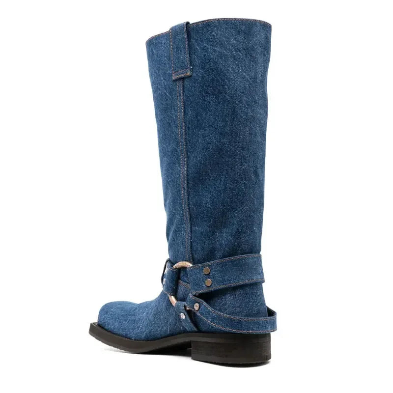 Ankle Armor Chunky-Sole Ankle Boots