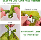 Hands-Free Dog Poop Bag Holder 2-Pack