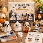 3D Beaded Dog DIY Craft Kit