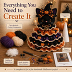 Halloween Crochet Tabletop Decor DIY Kit