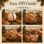 Autumn Thanksgiving Classics Patchwork Ornament DIY Kit