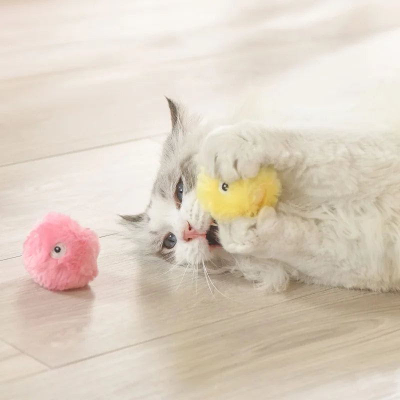 Interactive Sound Cat Ball Toy
