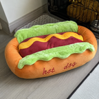 Foot Long Hotdog Pet Nap Bed