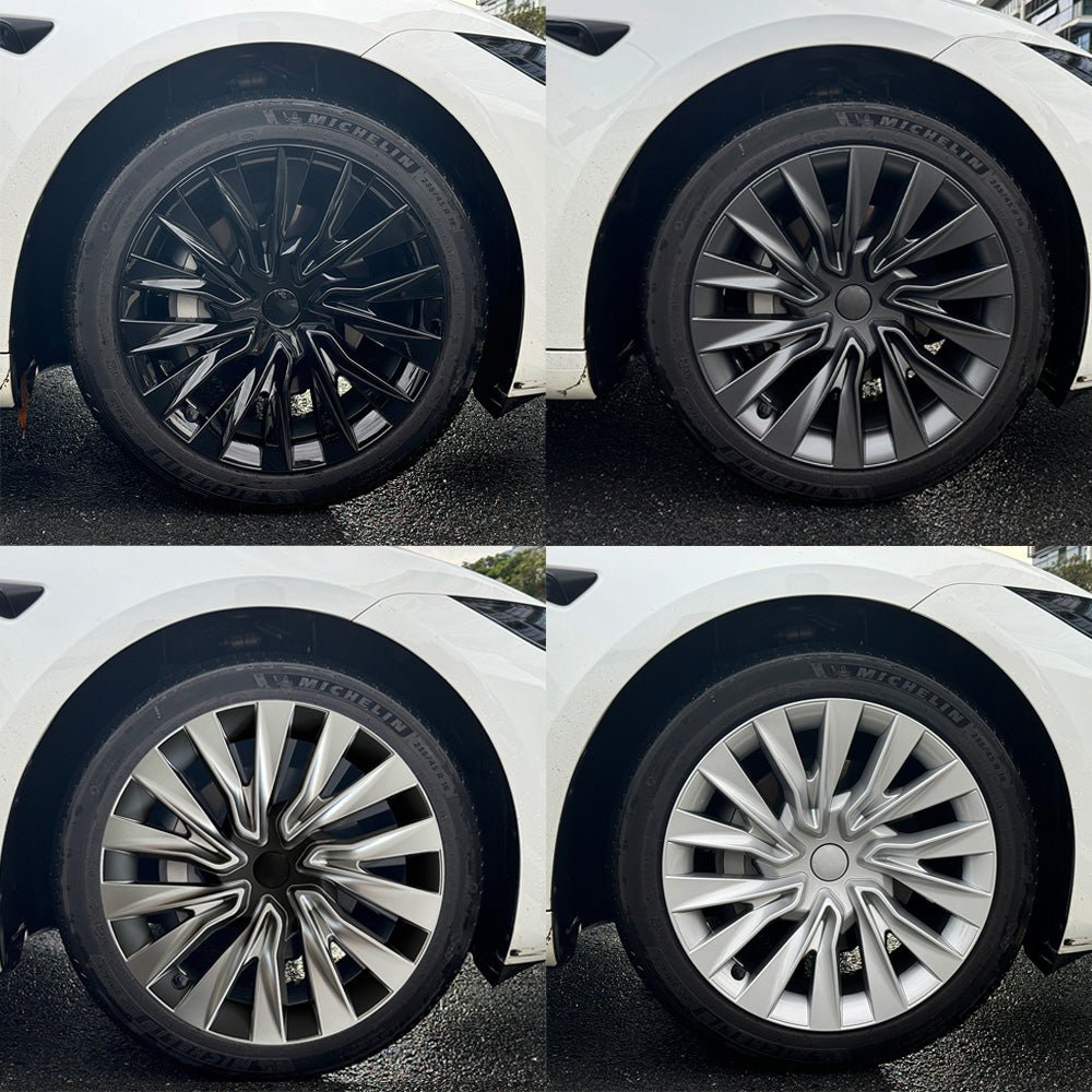 Replacement Nova Style Wheel Hubcap for Tesla 2024+ Model 3 Highland 18'' Photon Wheels (1 PC)