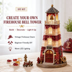 Vintage Firehouse Sea Glass-Style Mosaic Light DIY Kit