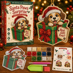 Beginner-Friendly Funny Christmas Pearl Diamond Art Ornament DIY Kit