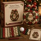 DIY Christmas Patchwork Ornament Kit