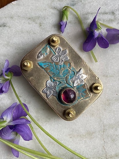 Miroken | Mini Flower Press | Compact Botanical Keepsake Maker | Portable Craft Tool