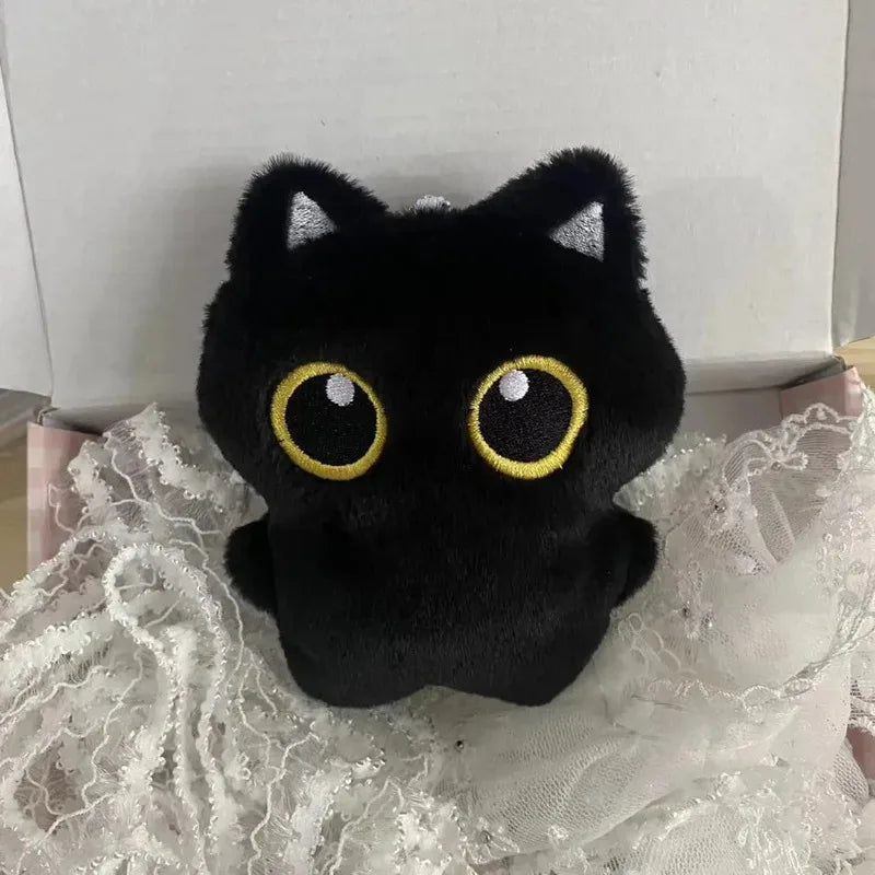 Miroken Black Cat Plush Decor & Gift Toy