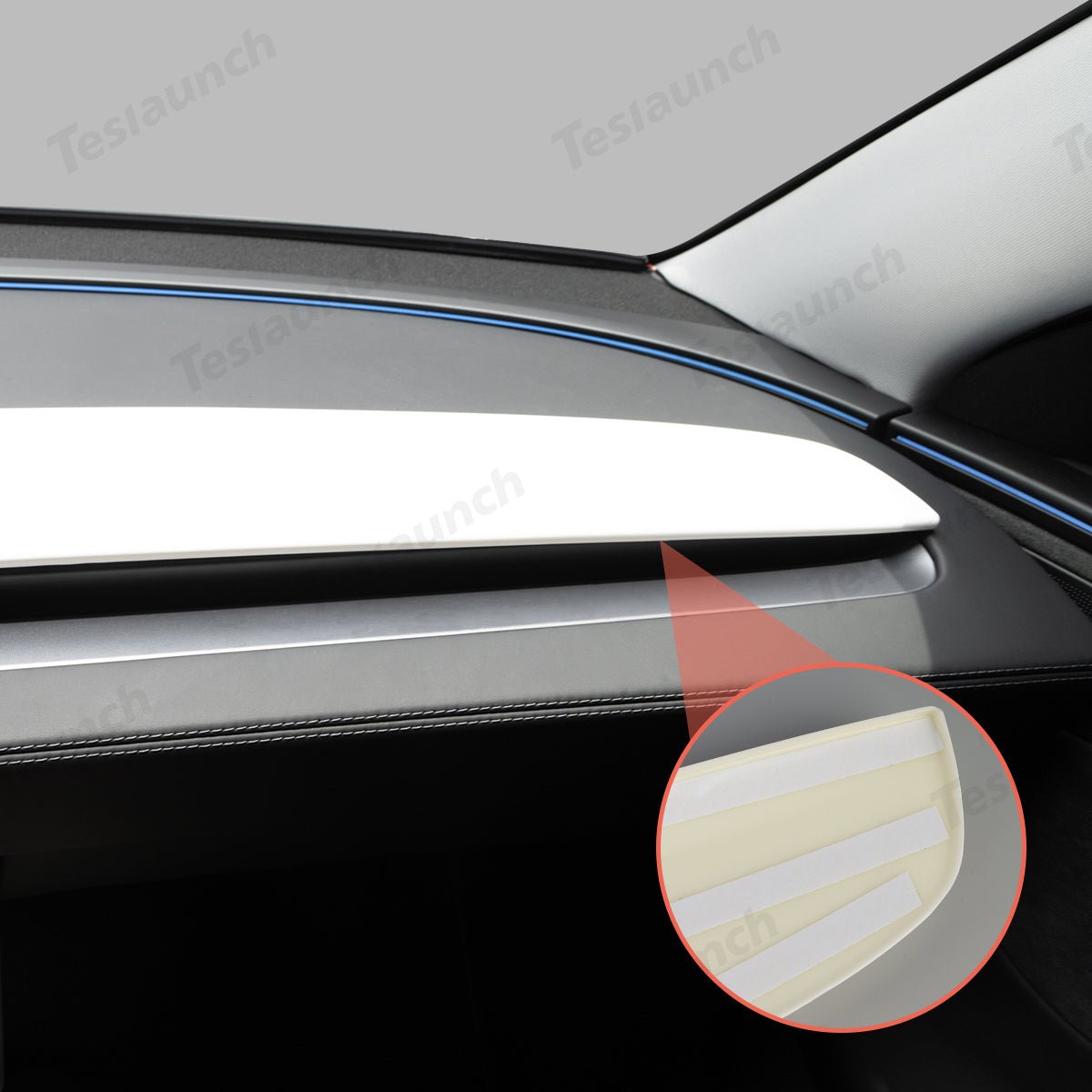 ABS Dashboard Trim Cover for Tesla Model Y Juniper 2025+