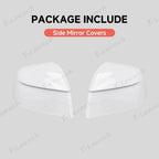ABS Side Mirror Covers & Door Handle Covers for Tesla Model Y Juniper 2025+ / Model 3 Highland 2024+