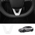 ABS Steering Wheel Center & V-Shape Trim for Tesla Model YL 2026+