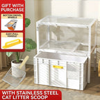 Hidden Cat Litter Box Furniture Cabinet
