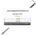 Adventure Gear | Tactical Hiking Pole with Multi-Tool Functionality | Lightweight & Durable for Outdoor Preparation