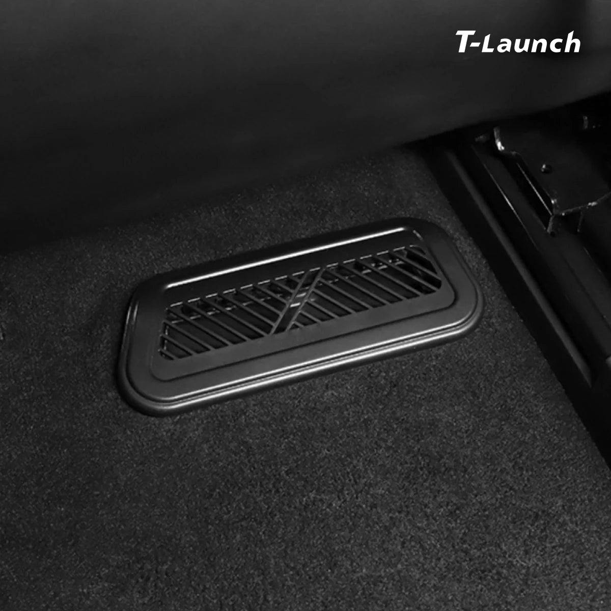 Rear Under Seat Air Vent Grille Cover for Tesla Model S 2023+