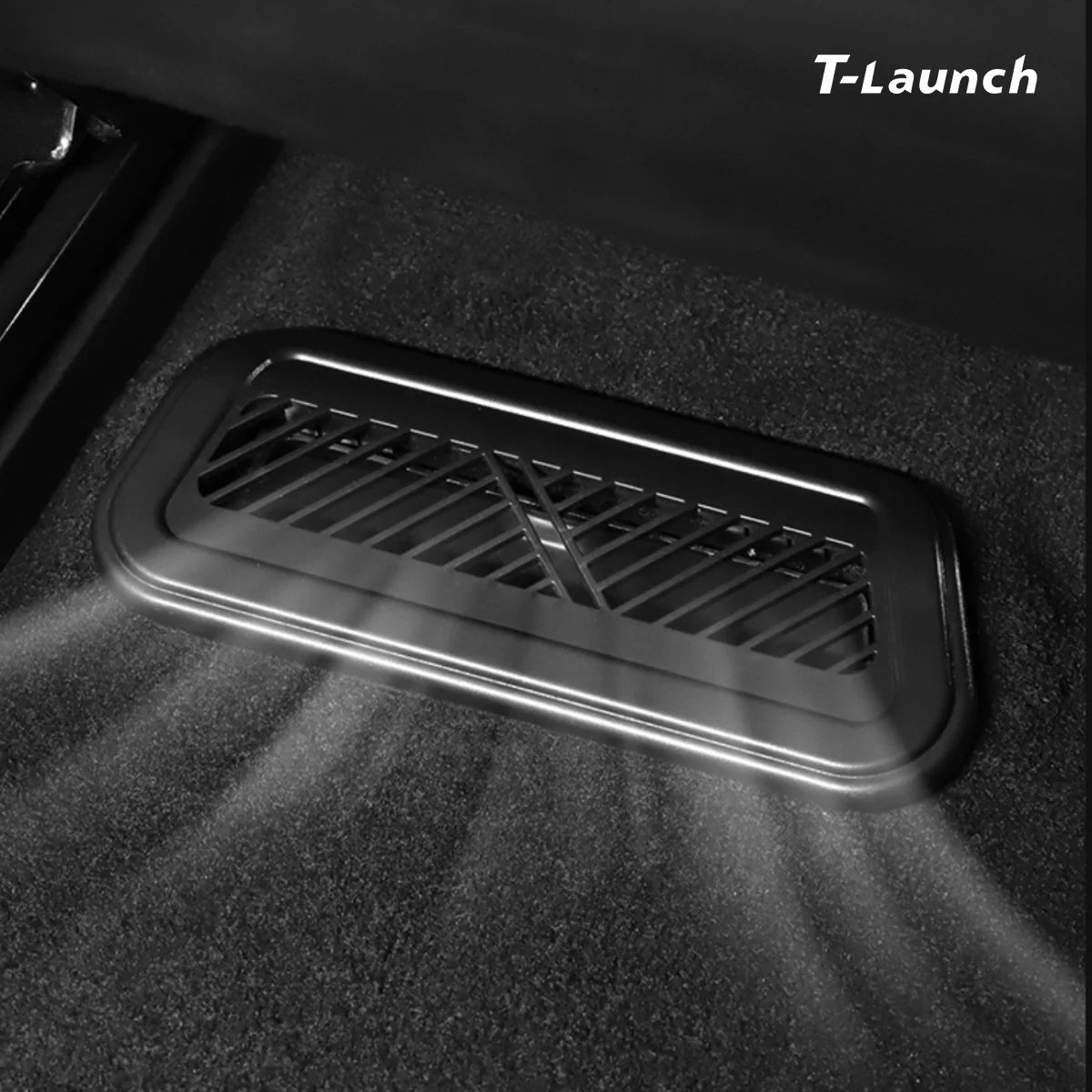 Rear Under Seat Air Vent Grille Cover for Tesla Model S 2023+