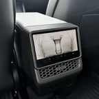 Rear Center Console Air Vent Cover & Lower Kick Panel Protector for Tesla Model Y L 2026+