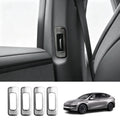 Stainless Steel B & C-Pillar Air Vent Trim Covers for Tesla Model Y L 2026+