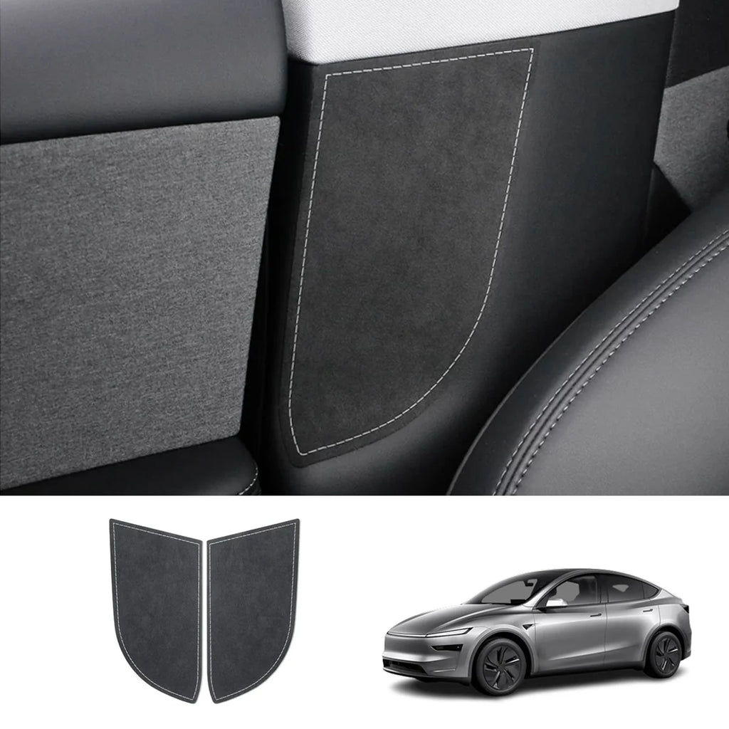 Alcantara B-Pillar Anti-Scratch Protector for Tesla Model Y Juniper 2025+