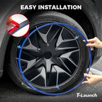 19’’ Machina 2.0 Wheels Aluminum Alloy Wheel Rim Protectors for Tesla Model Y L 6-Seater 2026+