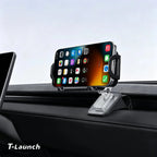 Electric Auto-Clamping & Rotating Wireless Charging Phone Holder for Tesla Model 3/Y/Y L 2024+