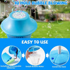 Automatic Bubble Maker | High Output Bubble Blower Machine with Adjustable Height | Portable Design for Endless Party Fun