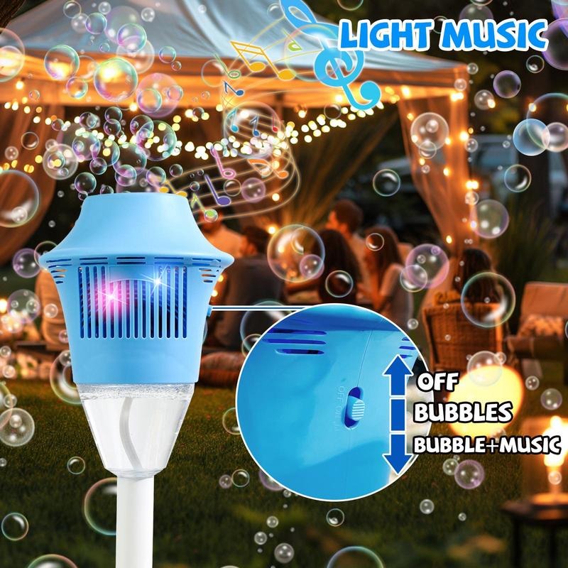 Automatic Bubble Maker | High Output Bubble Blower Machine with Adjustable Height | Portable Design for Endless Party Fun