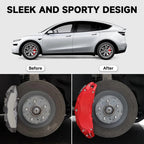Brake Caliper Covers (4Pcs) for Tesla Model Y L 6-Seater 2026+