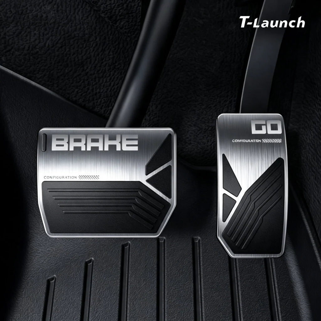 Aluminum Alloy Brake Pedal Covers for Tesla Model 3/Y/Y L Interior Accessories