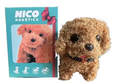 Miroken | Interactive Plush Dog with Realistic Movements – For Children & Seniors