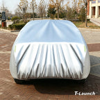 Heavy-Duty All-Weather Fleece-Lined Car Cover for Tesla Model Y L 2026+