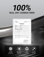Dry Carbon Fiber Roof Spoiler for Model Y 2020-2026 | Miroken