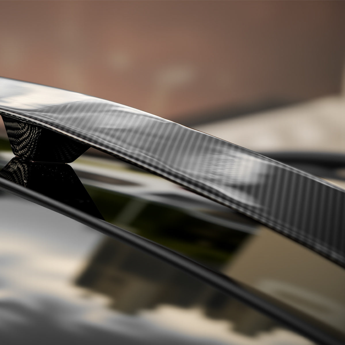 Dry Carbon Fiber Roof Spoiler for Model Y 2020-2026 | Miroken
