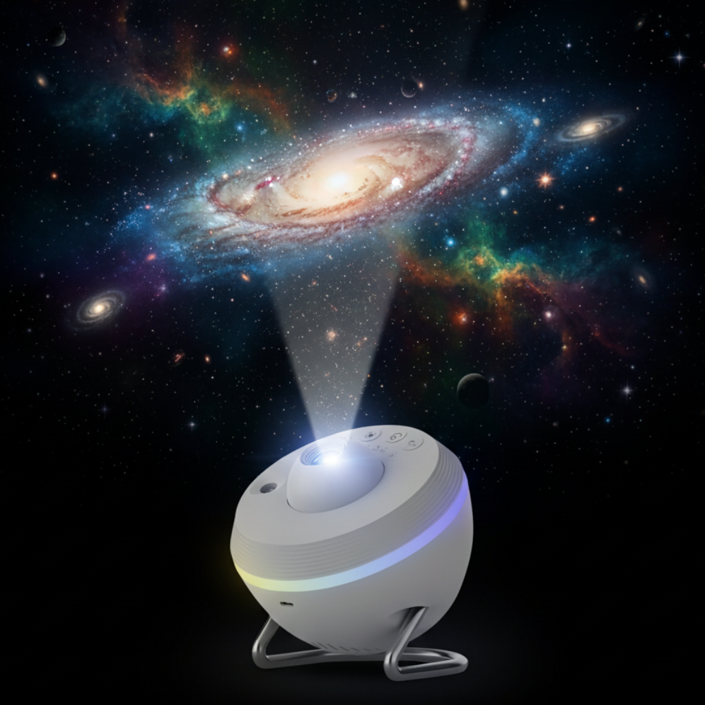 CelestialSphere | 4K Ultra HD Starfield Projector with Extensive Celestial Library | Modern Design for Immersive Home Ambiance