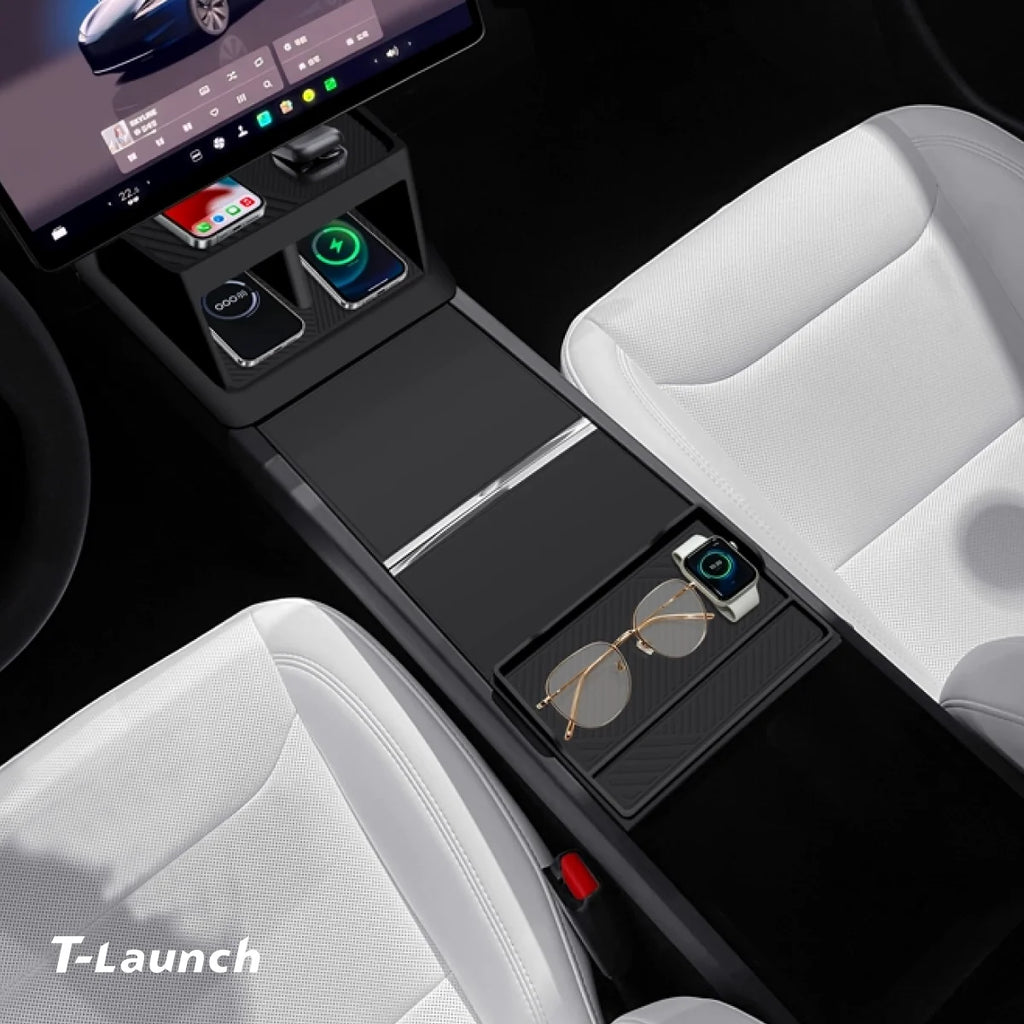 Center Console Organizer & Protector Full Set for Tesla Model 3 Highland 2024+