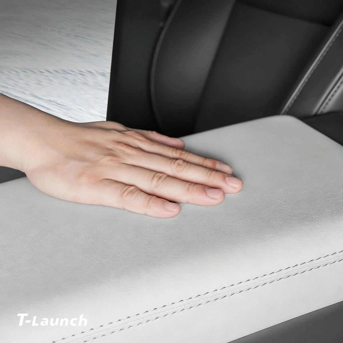 Center Console Panel & Armrest Protective Cover Set for Tesla Model 3 2024+ / Model Y 2025+