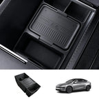 Center Console & Armrest Silicone Storage Organizer Set for Tesla Model Y/Y L 2025+