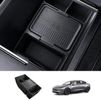 Center Console & Armrest Silicone Storage Organizer Set for Tesla Model 3 Highland 2024+