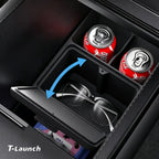 Center Console & Armrest Silicone Storage Organizer Set for Tesla Model Y/Y L 2025+