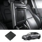 Center Console Organizer Armrest Hidden Storage Box For Tesla Model 3 / Y (2017-2023)