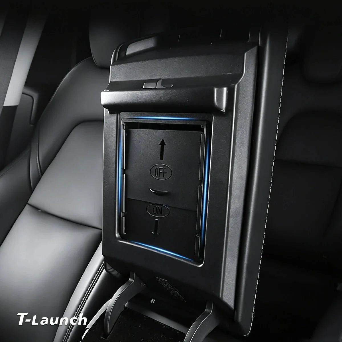 Center Console Organizer Armrest Hidden Storage Box For Tesla Model 3 / Y (2017-2023)